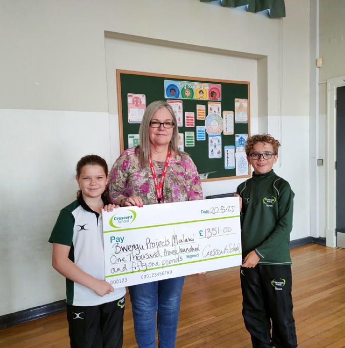 News » Crescent Raises £1,351 For Rugby Based Charity Bwengu Projects Malawi